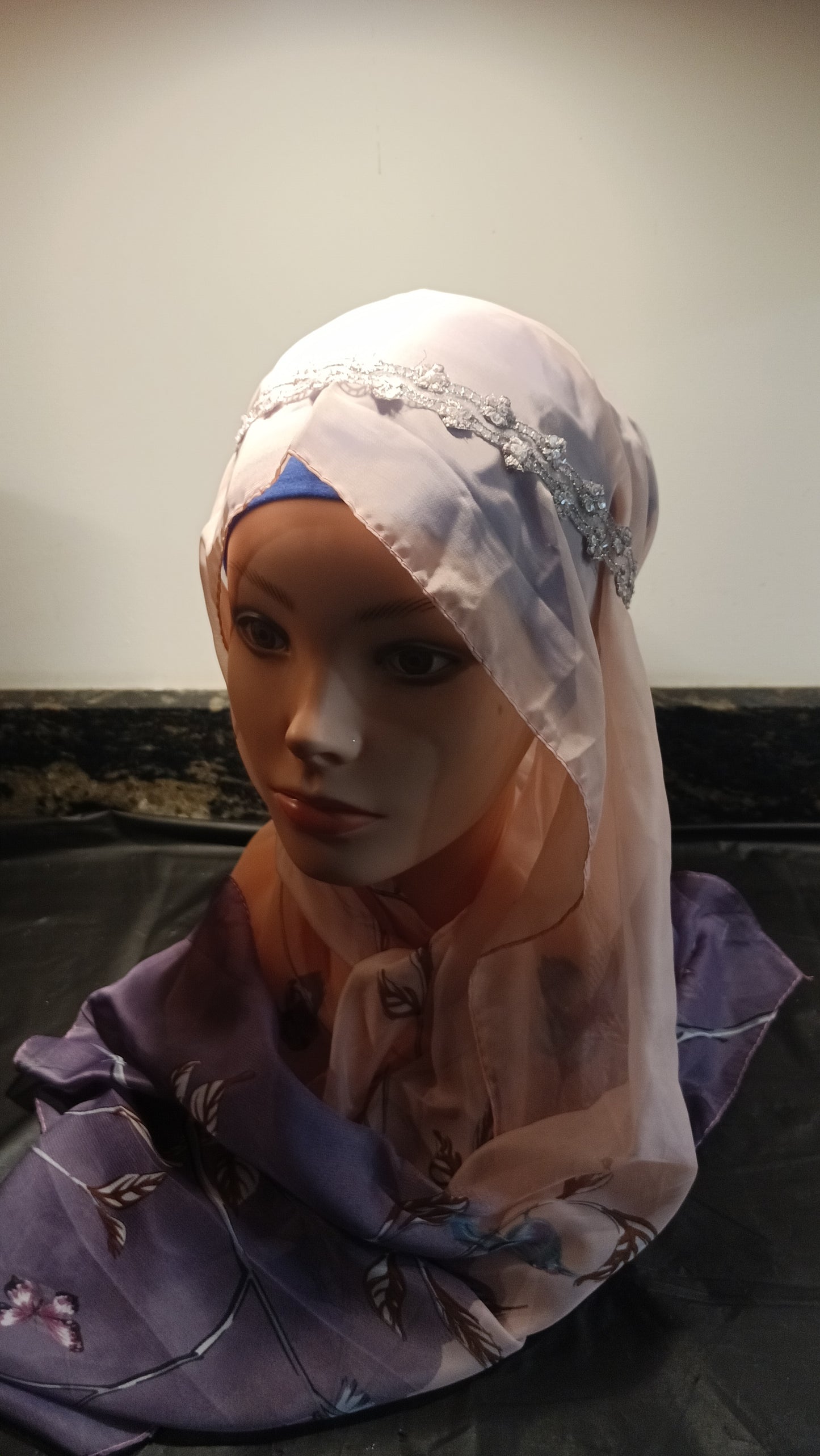 Shako Mako Hijab Pink Purple