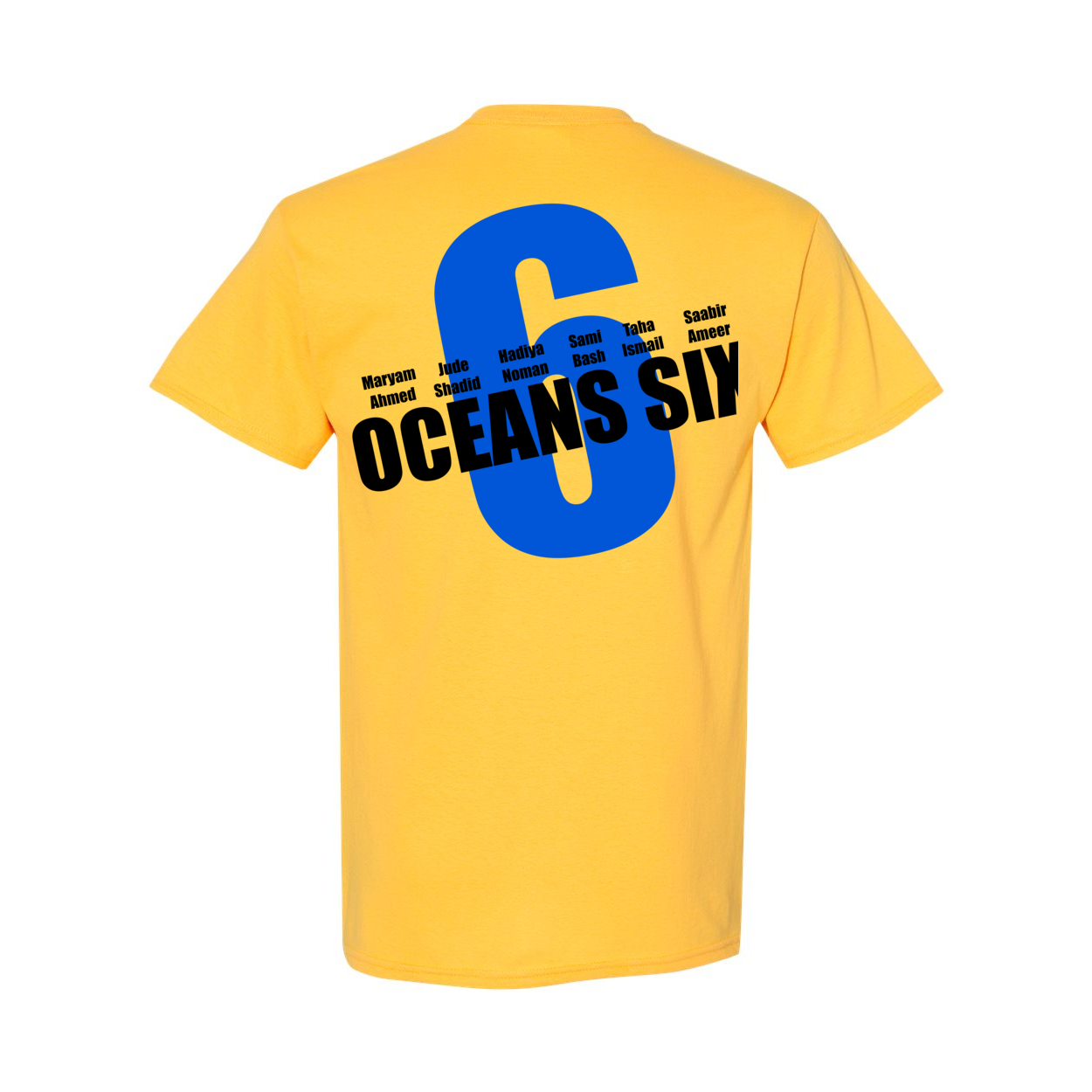 Adult T Shirt Ocean Six
