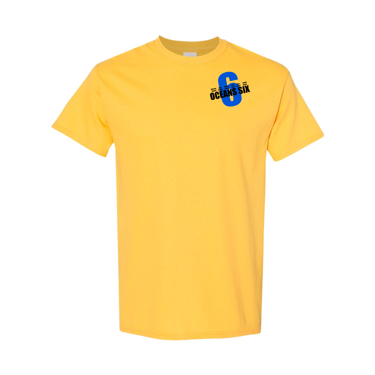 Adult T Shirt Ocean Six