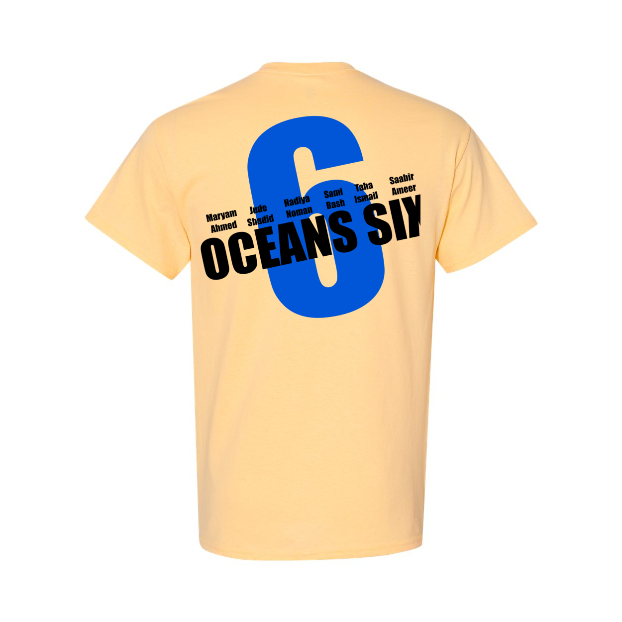 Adult T Shirt Ocean Six