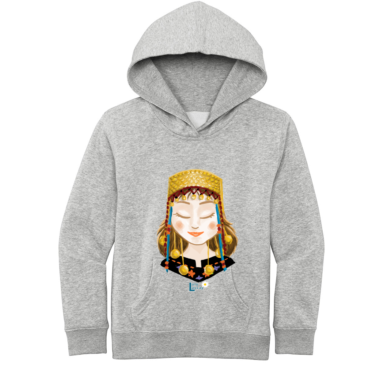 Lululaylay Sister Palestinian Fleece Hoodie