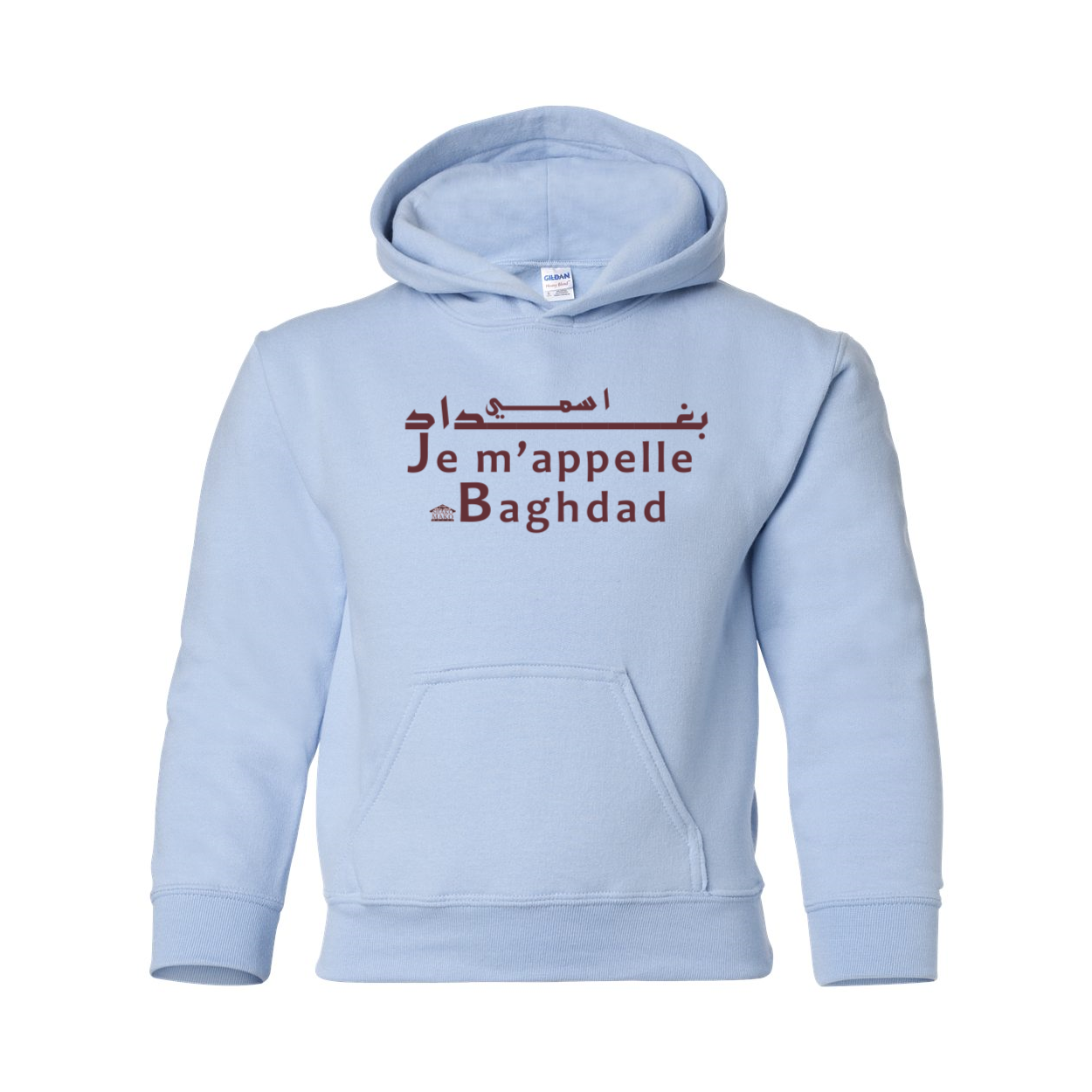 Je m'appelle Baghdad Youth Hooded Sweatshirt