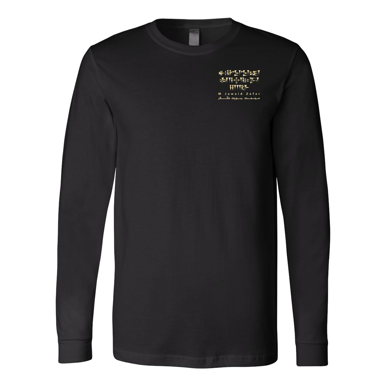 M Jawaid Zafar Black Long Sleeve