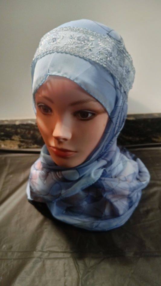 Shako Mako Hijab Blue